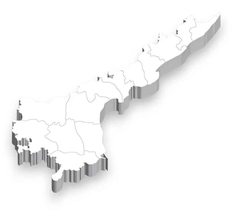 Andhra Pradesh VPS Hosting Service Location Map