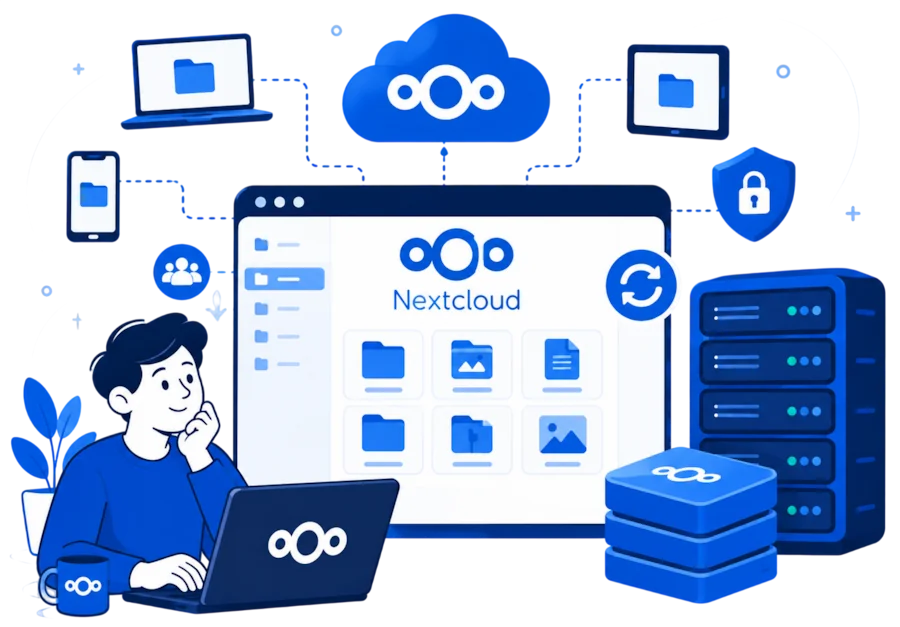 Nextcloud VPS Hosting India banner image