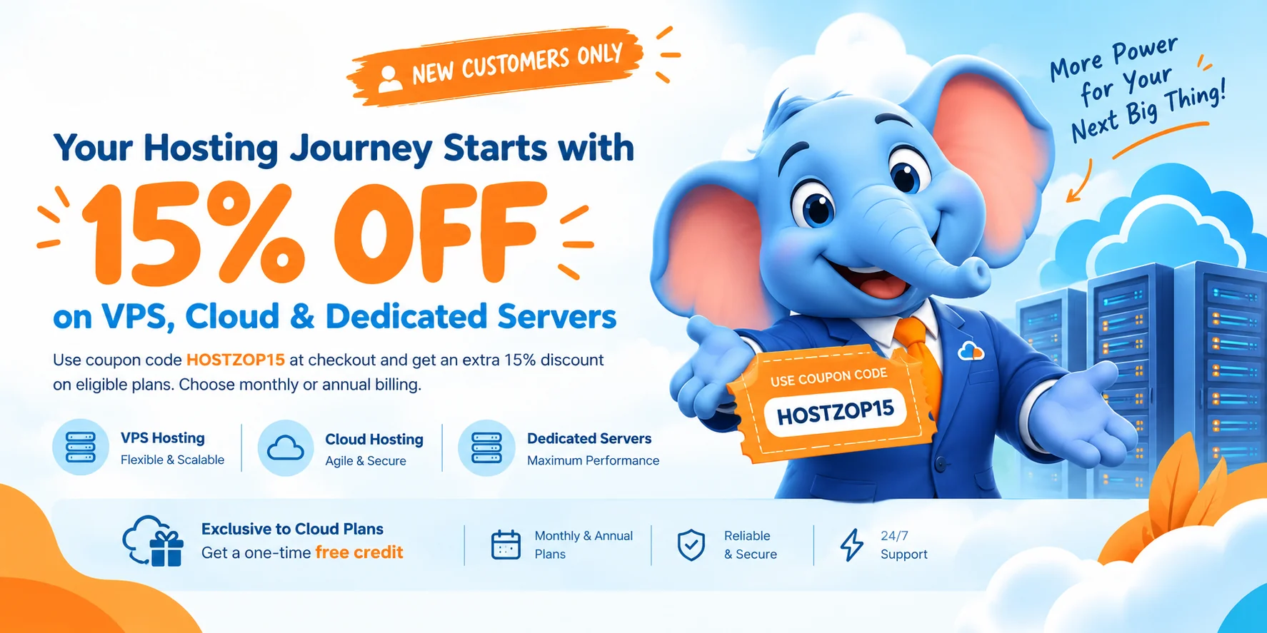 Festive Offer on Dedicated Servers, VPS and Cloud Hosting